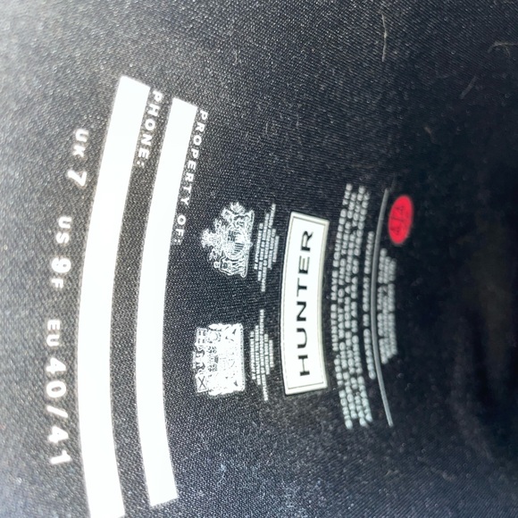 Hunter Wellington Boots - Picture 4 of 7